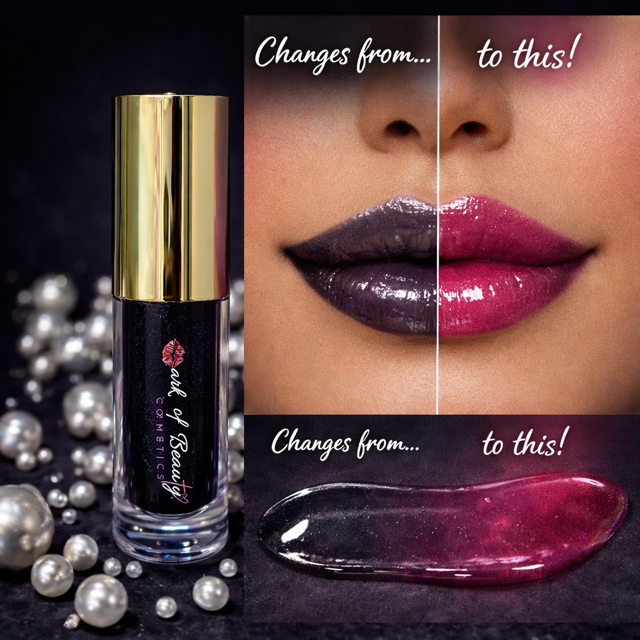 Color-changing Lip Oil ( Midnight Rose)