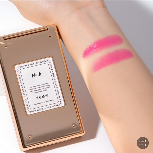 Flush- Cream & Power Blush Duo