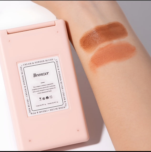 Bronzer- Cream & Powder Bronzer Duo