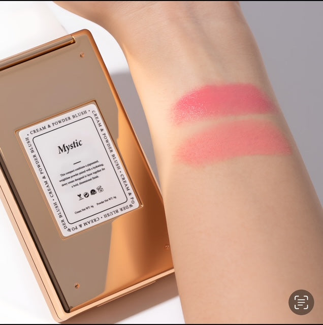 Mystic-Cream & Powder Blush Duo