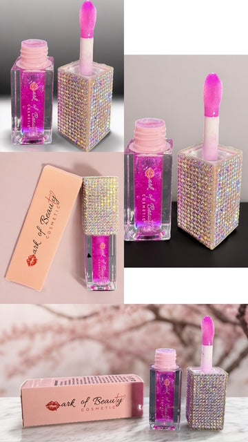 Lip Gloss (Color Changing Hot Pink to translucent Purple) PH balanced