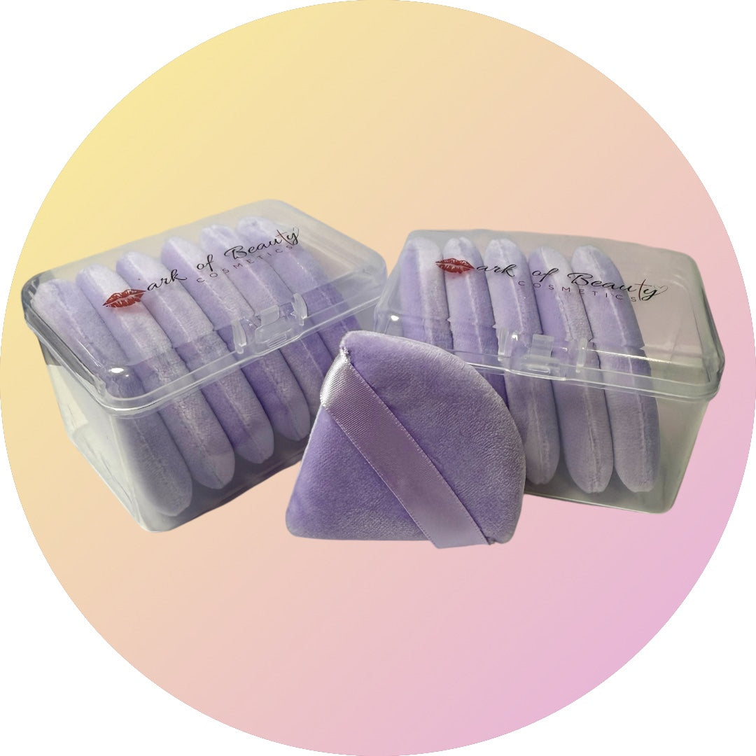 Powder Puff Set (Purple)