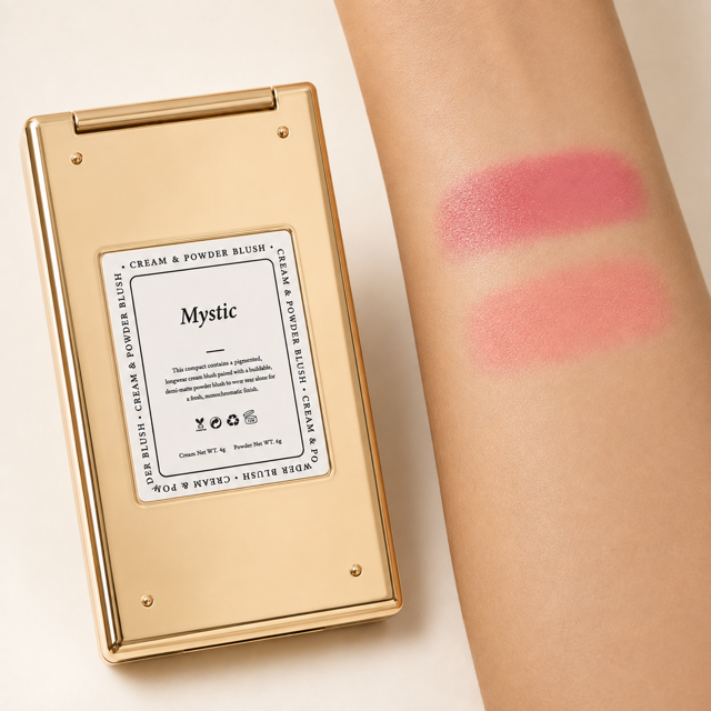Mystic-Cream & Powder Blush Duo