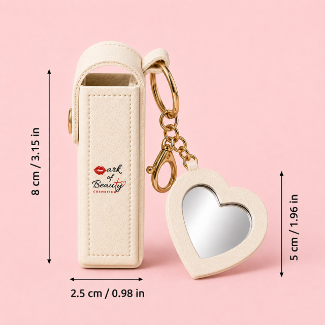 Lip Gloss-Keychain/Charm Edition (Pearl)