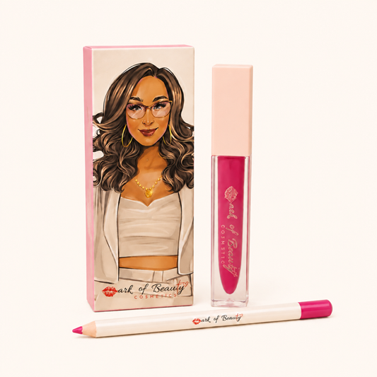 2 Piece Lip Kit (Electric Pink)