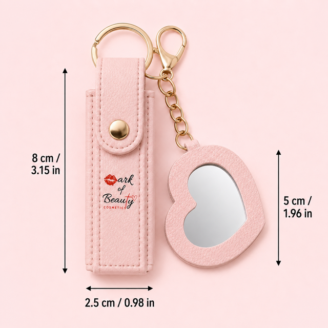 Lip Gloss-Keychain/Charm Edition (Pink)