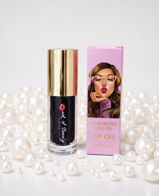 Color-changing Lip Oil ( Midnight Rose)