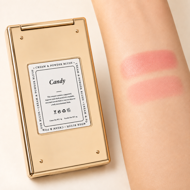 Candy- Cream & Powder Blush Duo