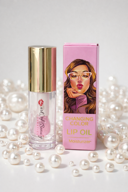 Color-changing Lip Oil (Heavenly Blush)