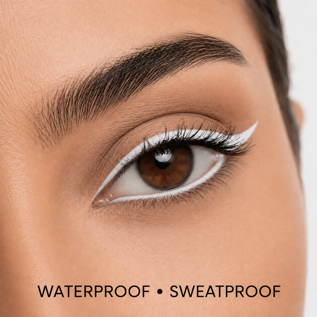 Gel Waterproof/Eyeliner (White)
