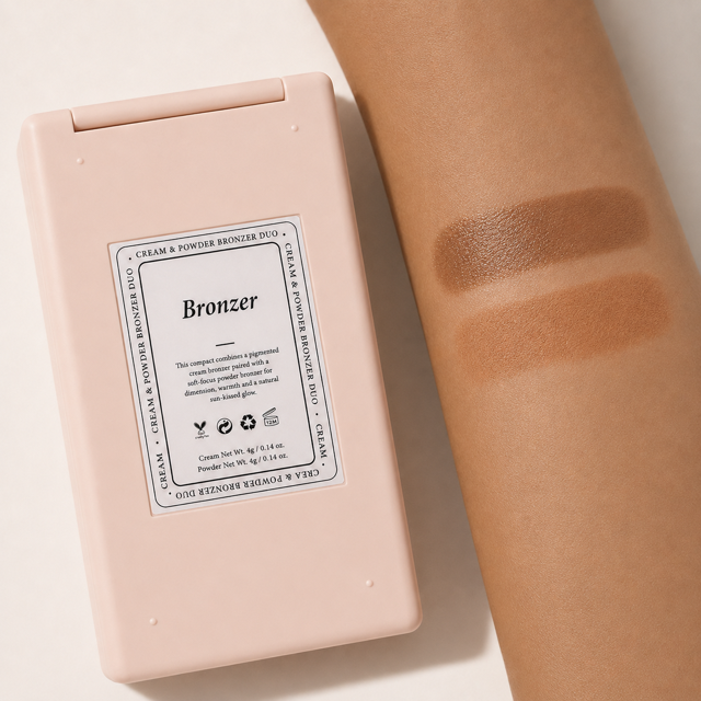 Bronzer- Cream & Powder Bronzer Duo