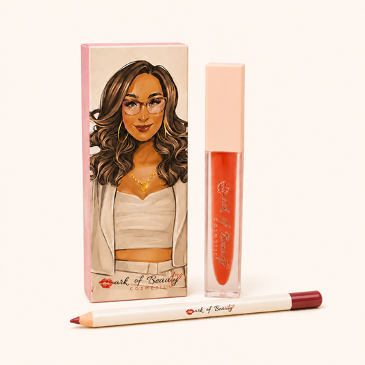 2 Piece Lip Kit (Strawberry Red)