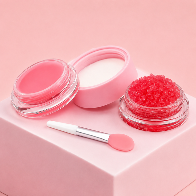 Lip Scrub/Mask (Strawberry) with applicator