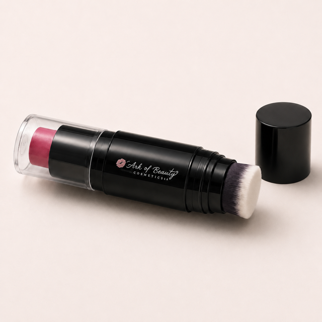 Blush and Brush Combo (Raspberry Red)