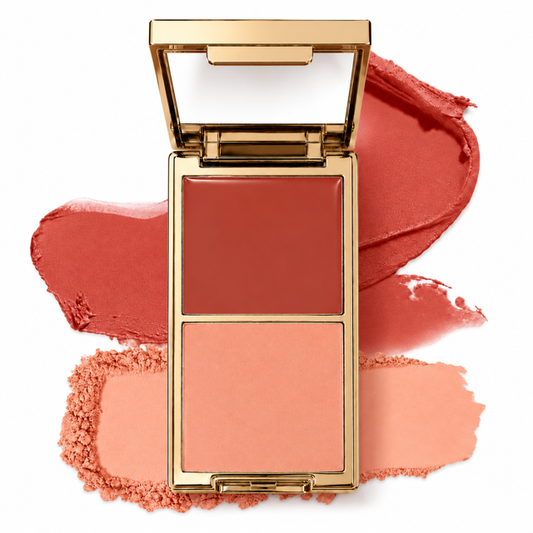Cheeky- Cream & powder Blush Duo