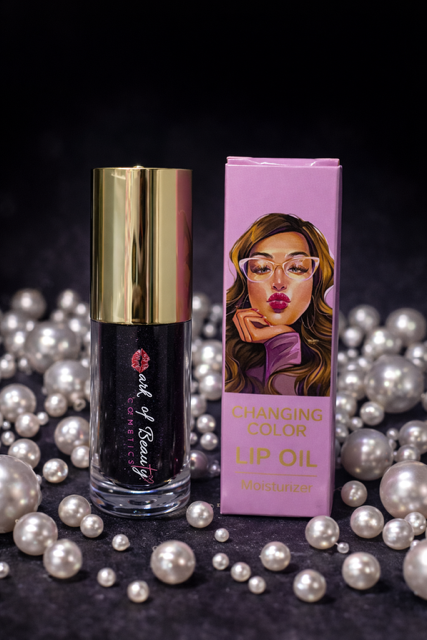 Color-changing Lip Oil ( Midnight Rose)