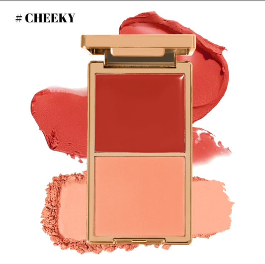 Cheeky- Cream & powder Blush Duo