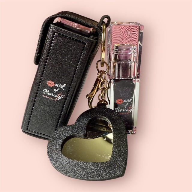 Lip Gloss-Keychain/Charm Edition (Black)